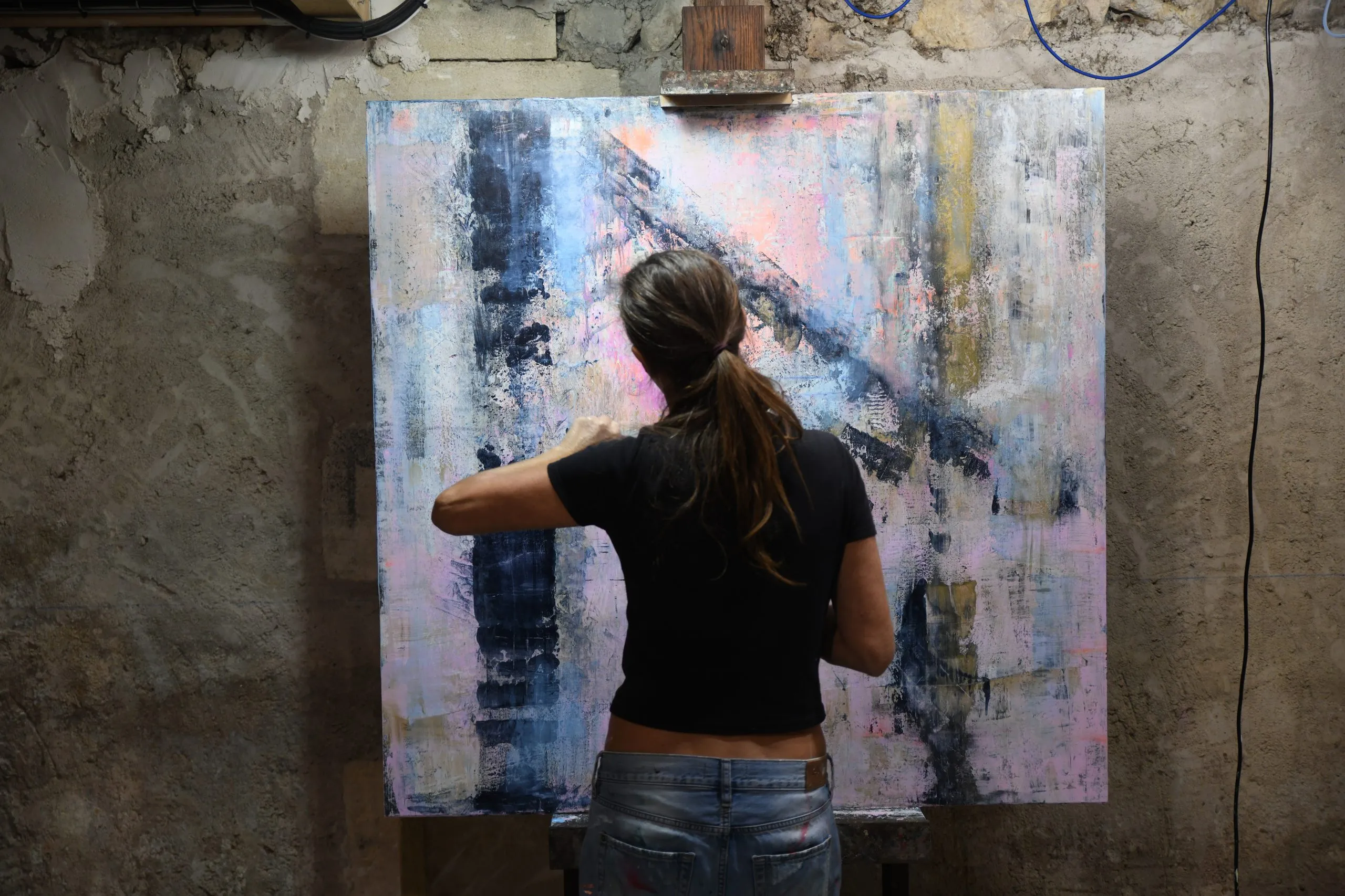 In ASPiration for Peace — en cours de création, à l’atelier