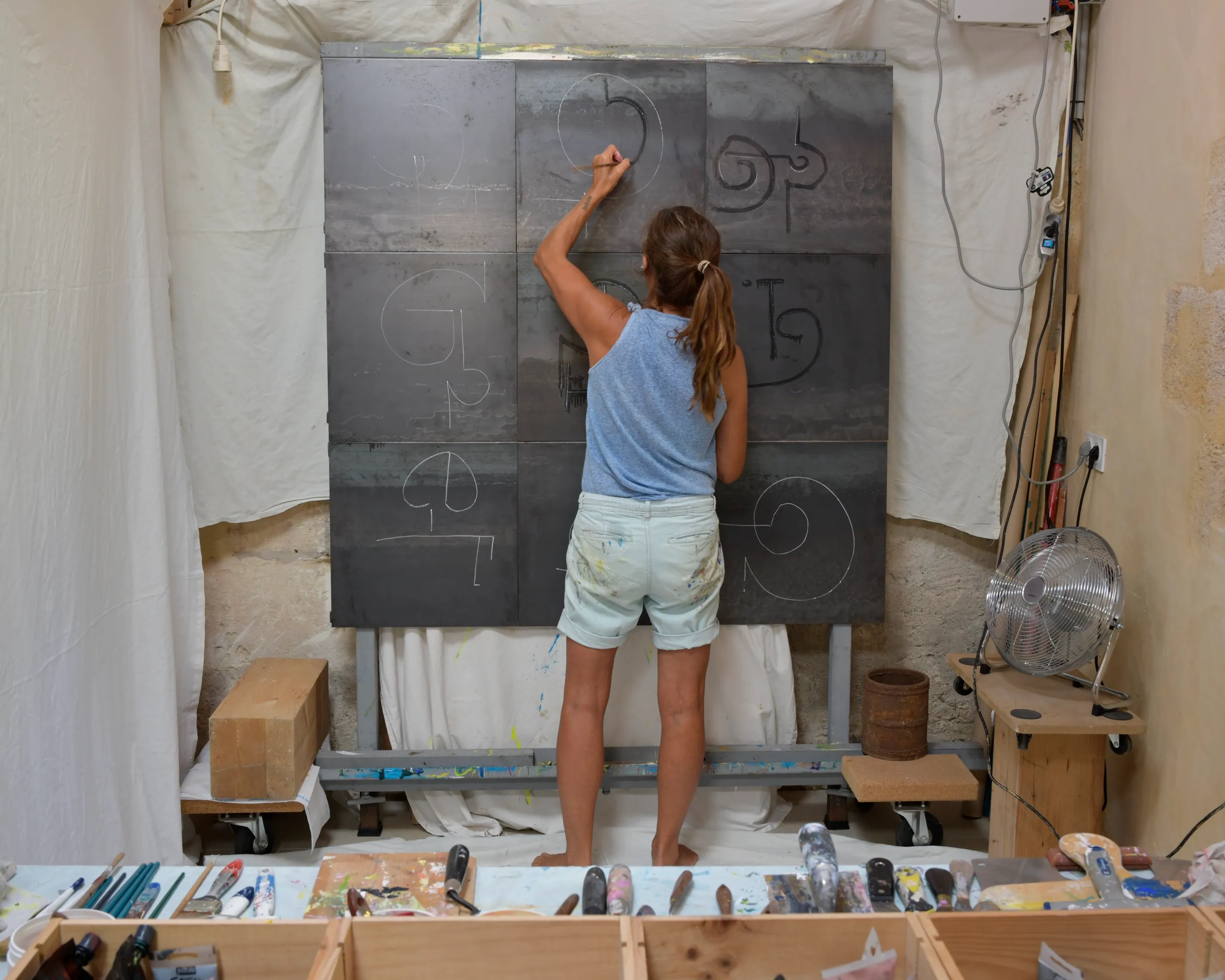 ROSE — en cours de création, à l’atelier