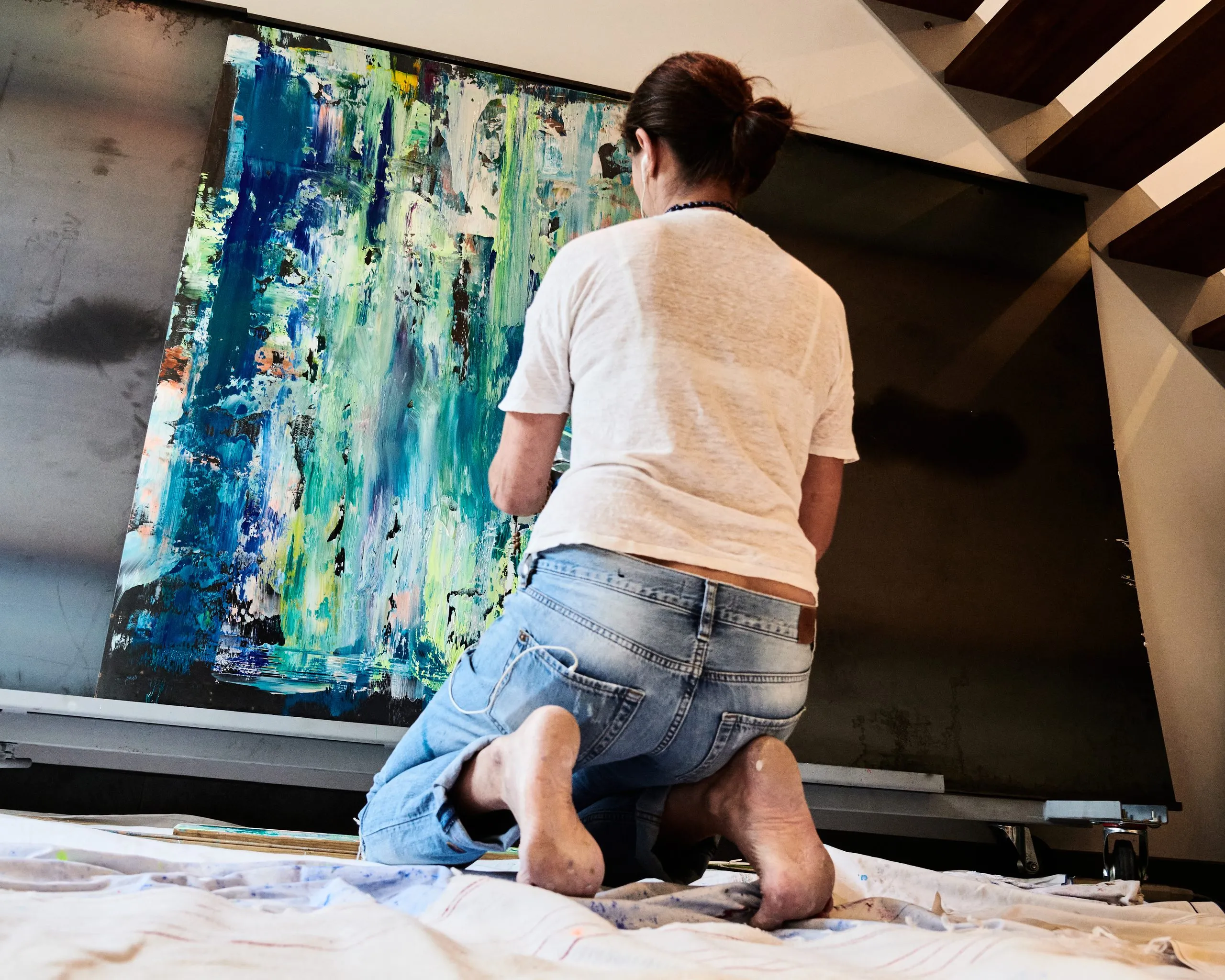 Waves — en cours de création, à l’atelier