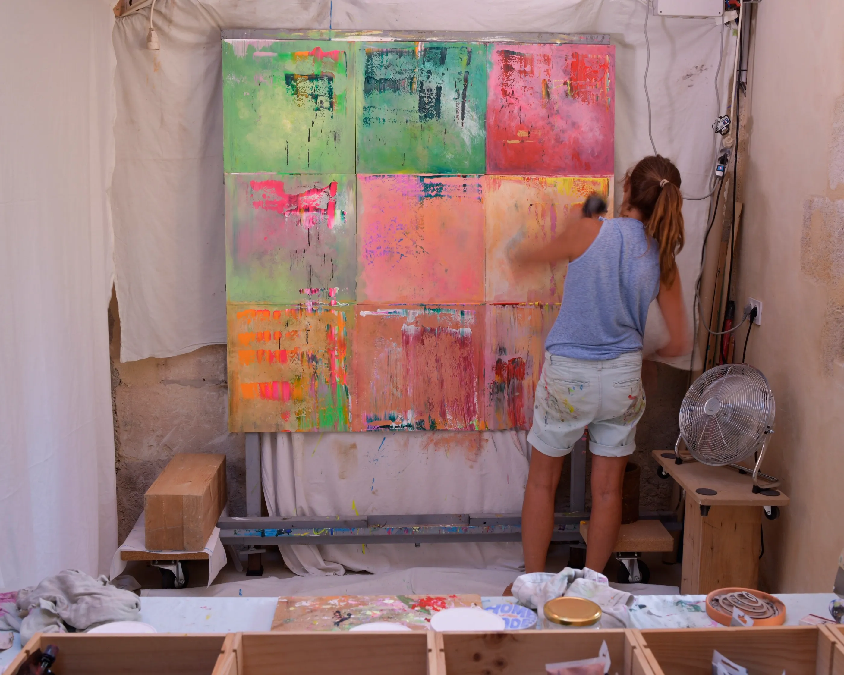 ROSE — en cours de création, à l’atelier